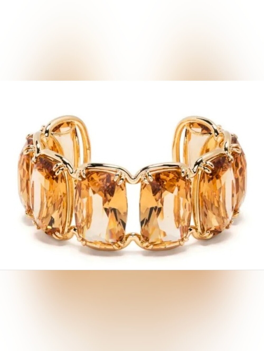 Swarovski Harmonia Oversized Crystal Cuff - Size Small
